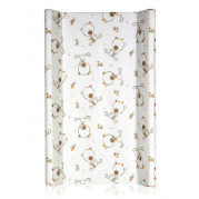 Pevná dvojhranná prebaľovacia podložka LORELLI 80x50cm, béžová